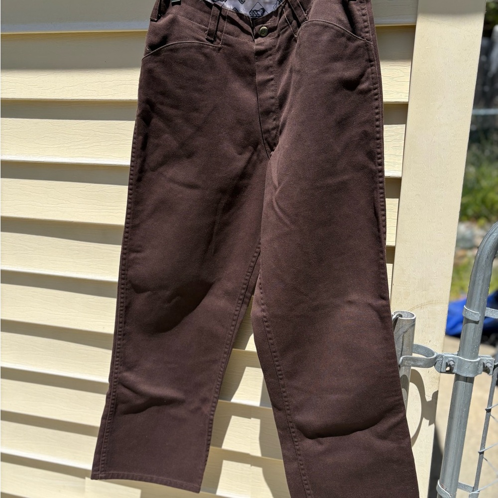 Men’s Ben Davis Brown Straight-Leg Pants